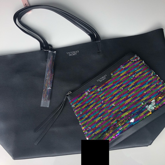 VS Limited Edition Extra Large Tote Bag &Pouch Set - Picture 5 of 5